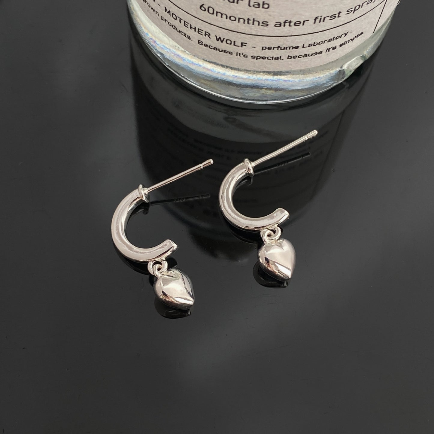 Temperament Pendant C-shaped Light Luxury Fashion Simple And Versatile Earrings