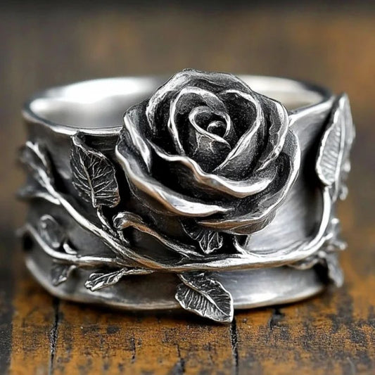 Vintage Rose Exaggerated And Luxurious Ring